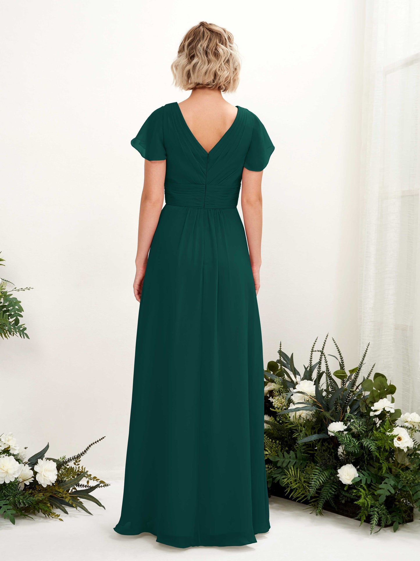 Tolly Dark Emerald Maxi Dress