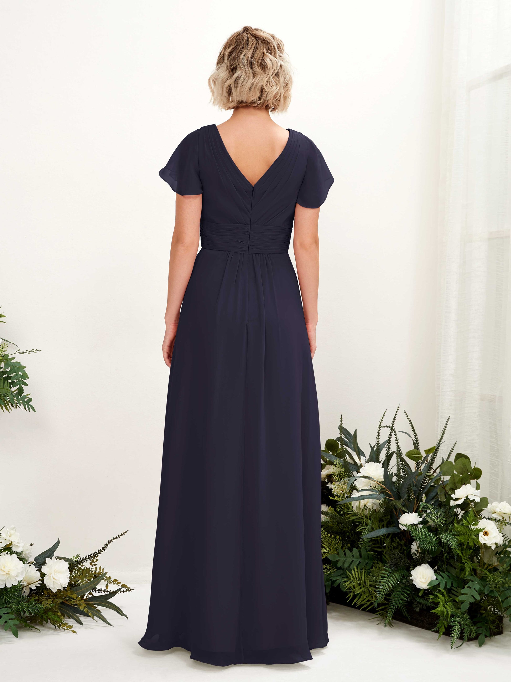 Tolly Dark Navy Maxi Dress