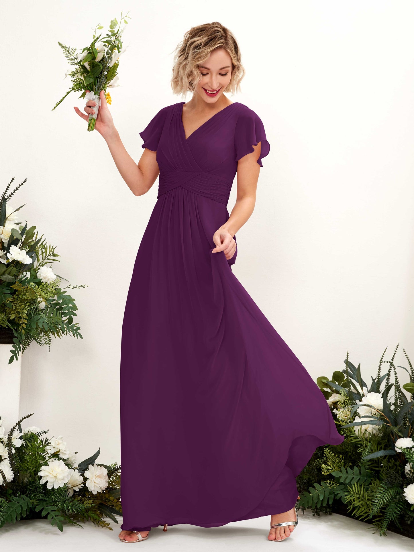 Tolly Grape Maxi Dress