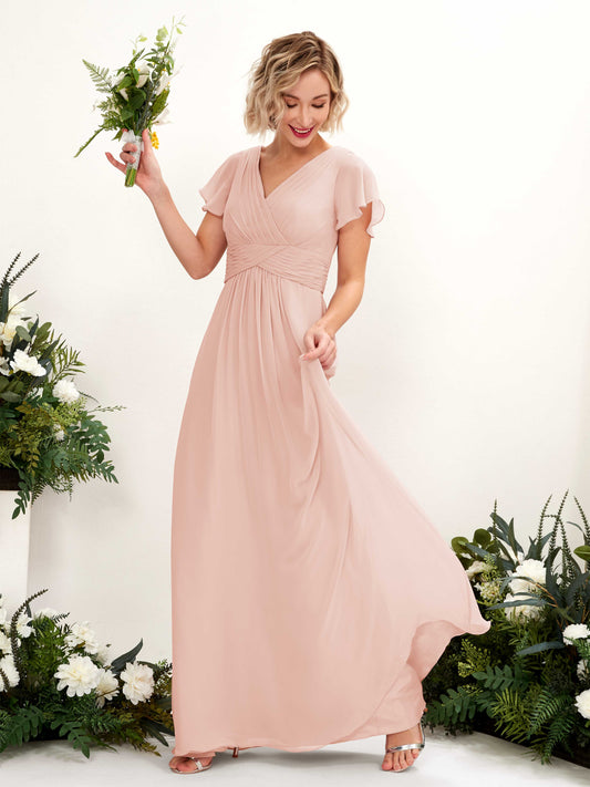 Tolly Pearl Pink Maxi Dress