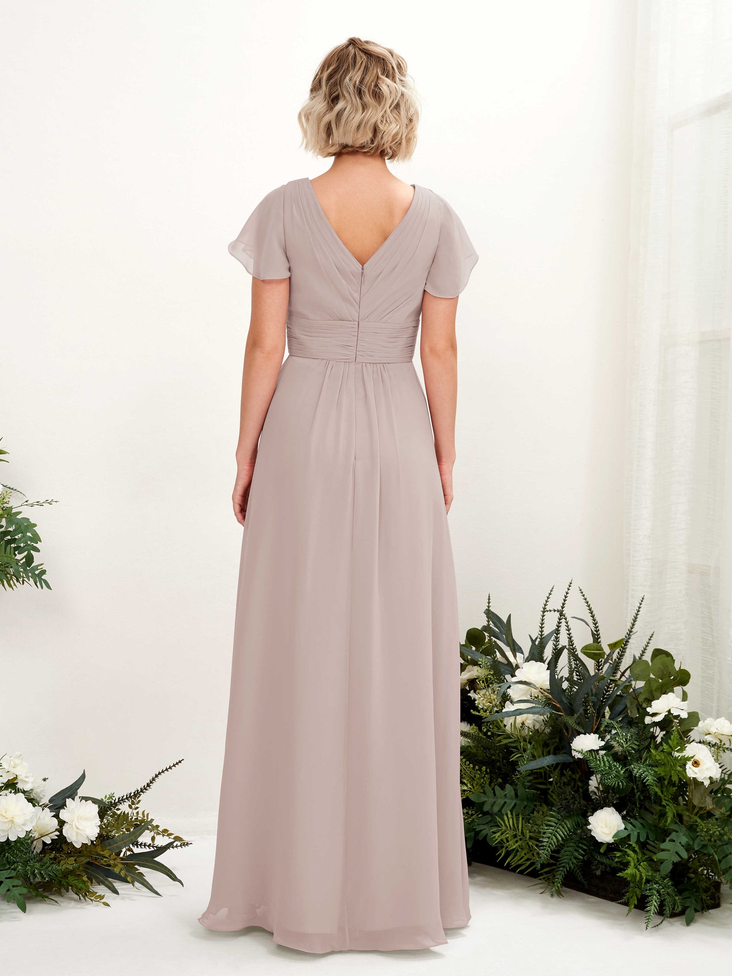 Tolly Taupe Maxi Dress