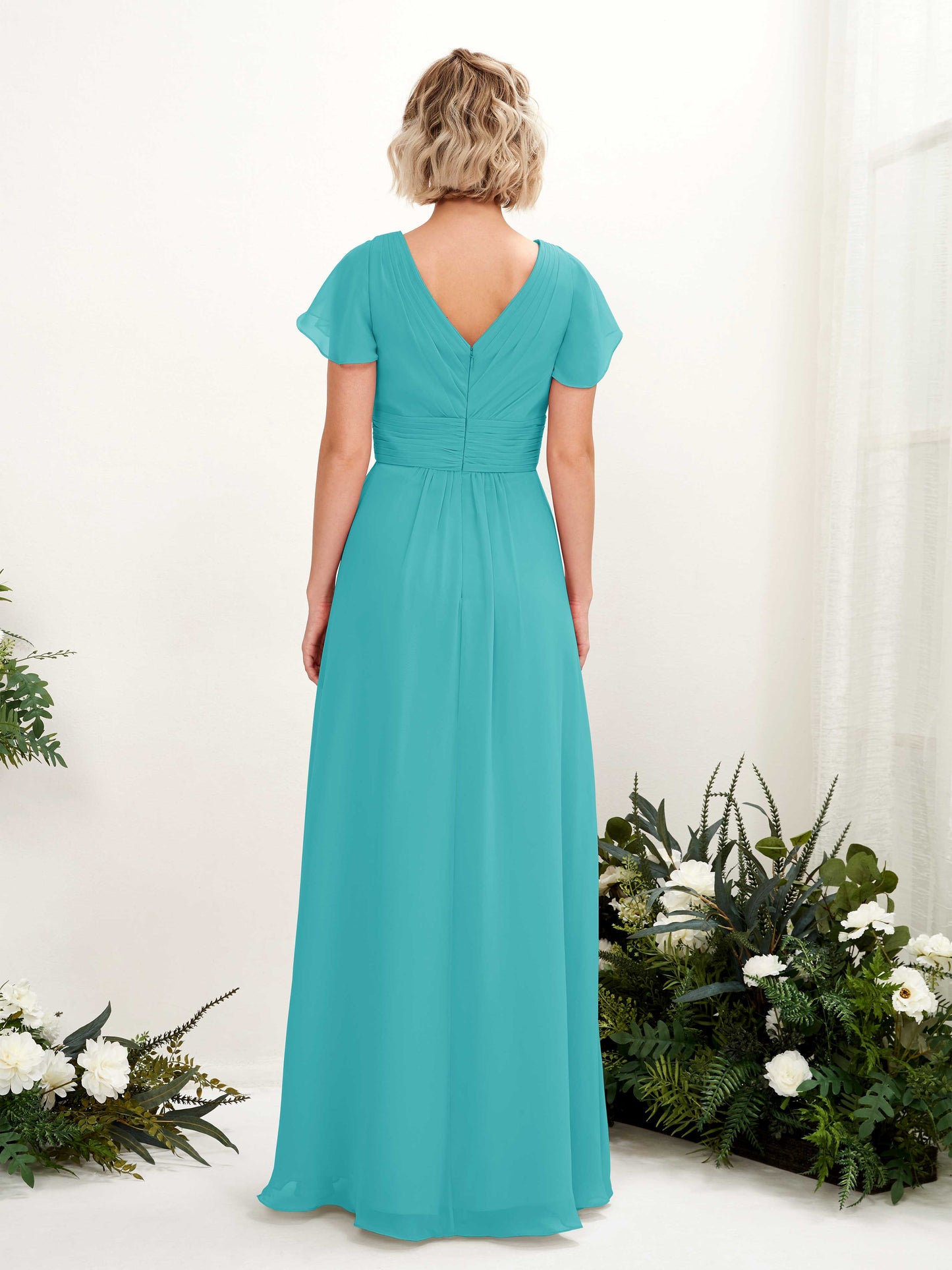 Tolly Turquoise Maxi Dress