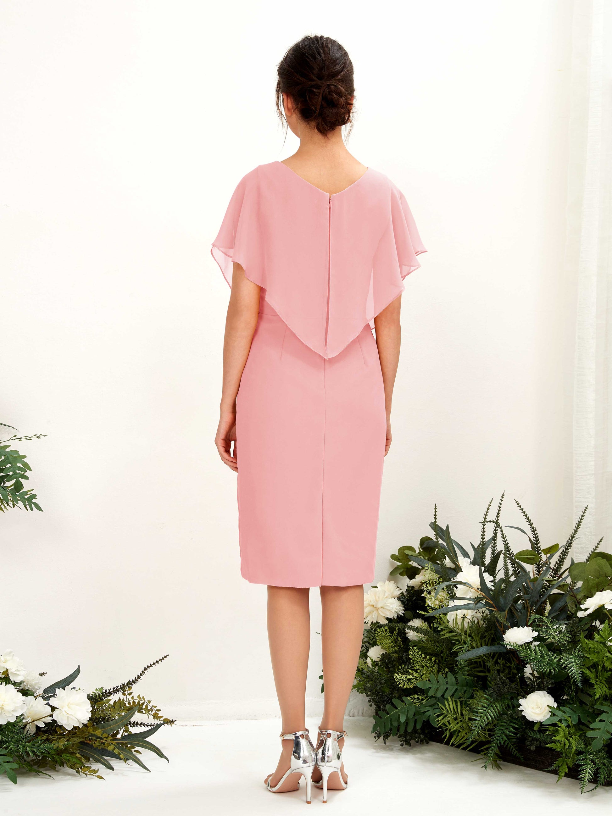 Vanessa Ballet Pink Midi Dress