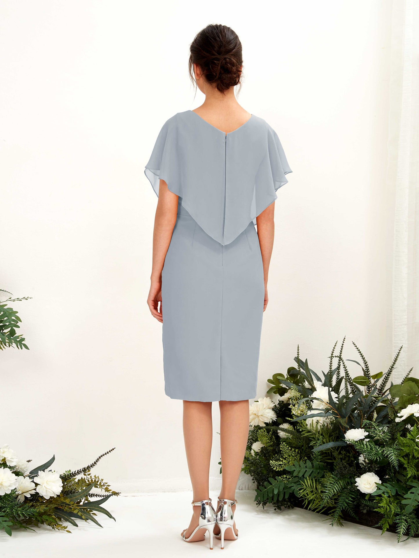 Vanessa Dusty Blue-Upgrade Midi Dress