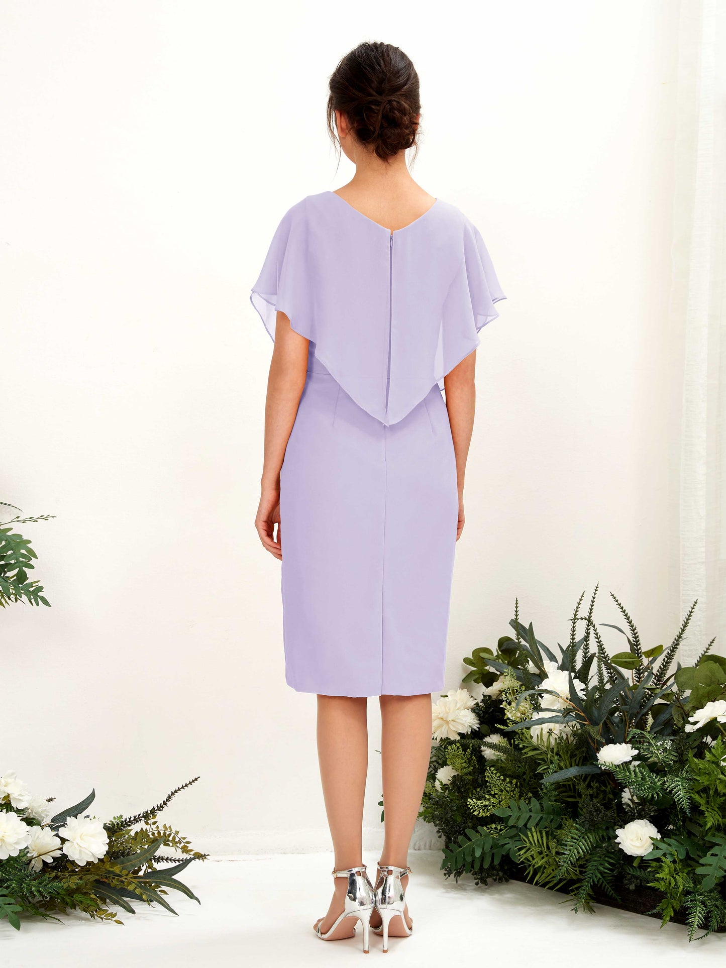 Vanessa Lilac Midi Dress