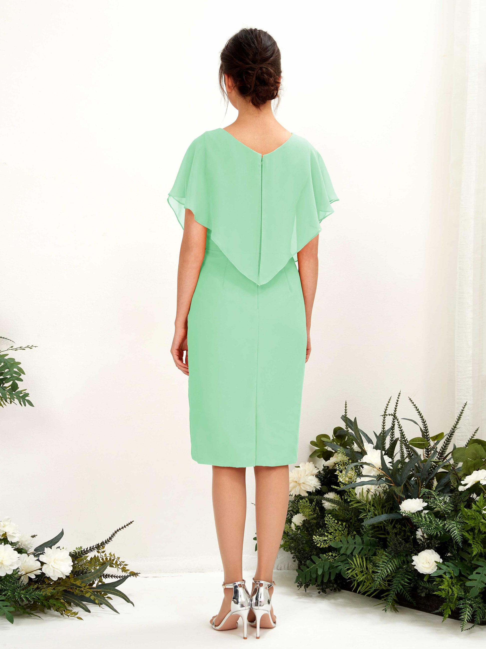 Vanessa Mint Green Midi Dress