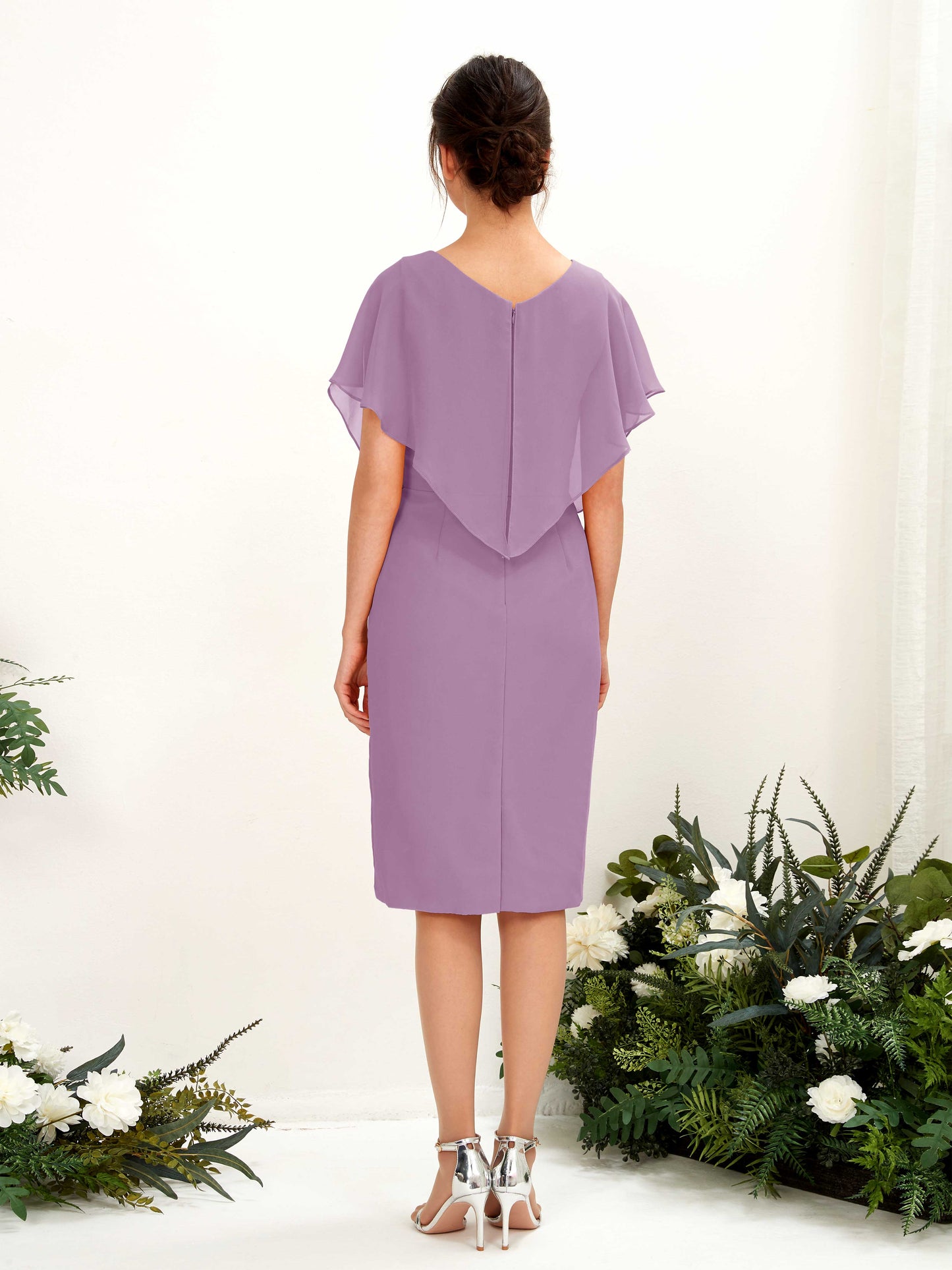 Vanessa Orchid Mist Midi Dress