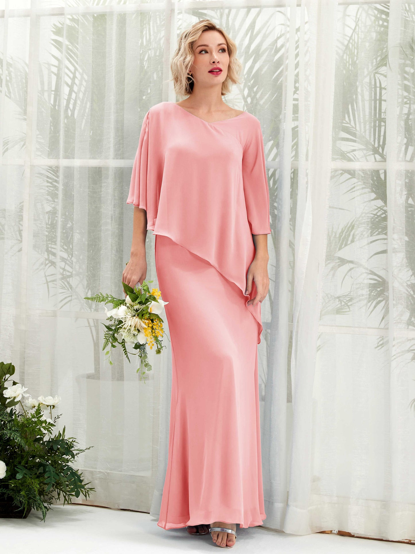 Violaine Ballet Pink Maxi Dress