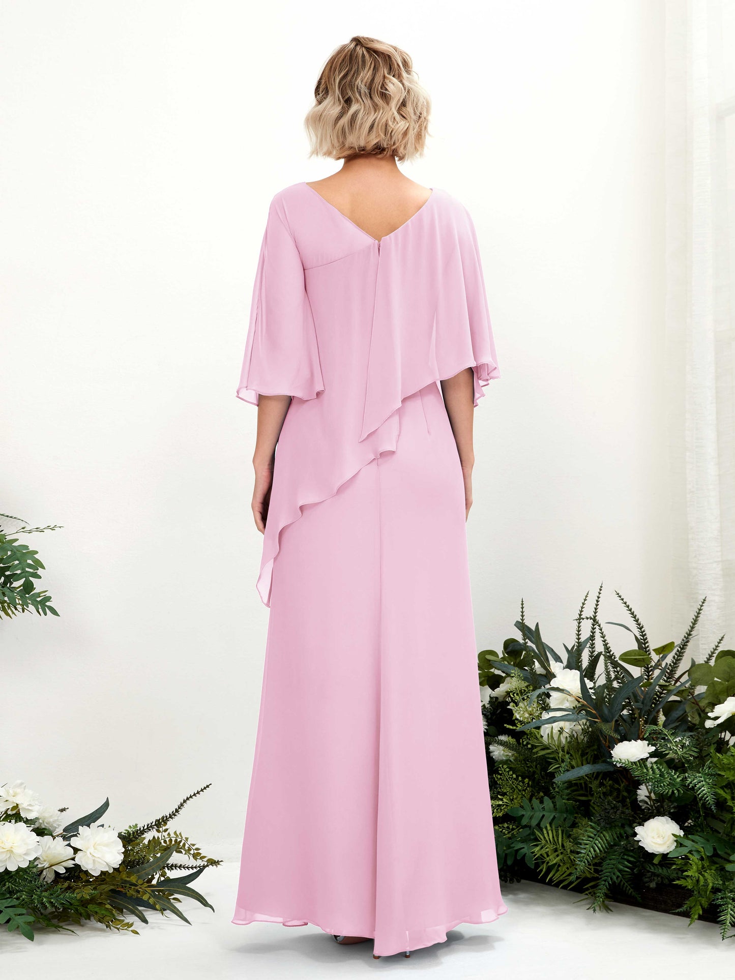 Violaine Candy Pink Maxi Dress