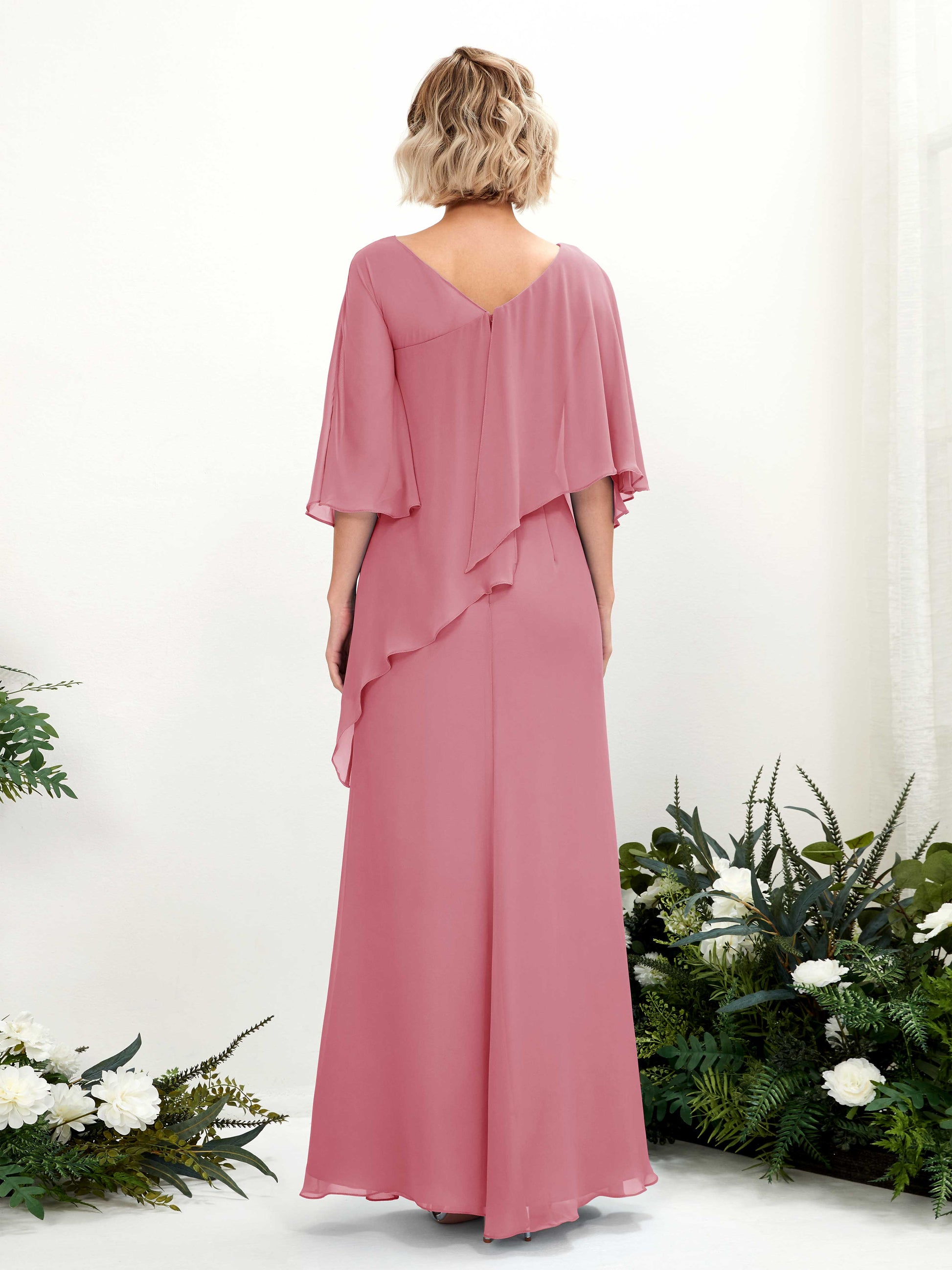 Violaine Desert Rose Maxi Dress