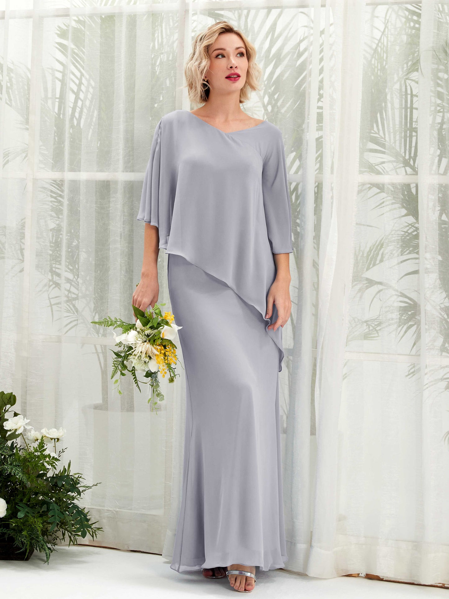 Violaine Dusty Lavender Maxi Dress