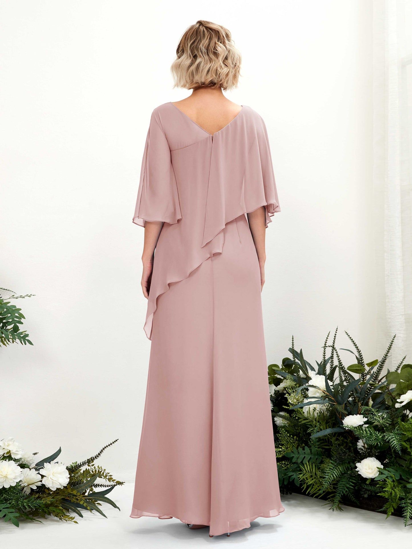 Violaine Dusty Rose Maxi Dress