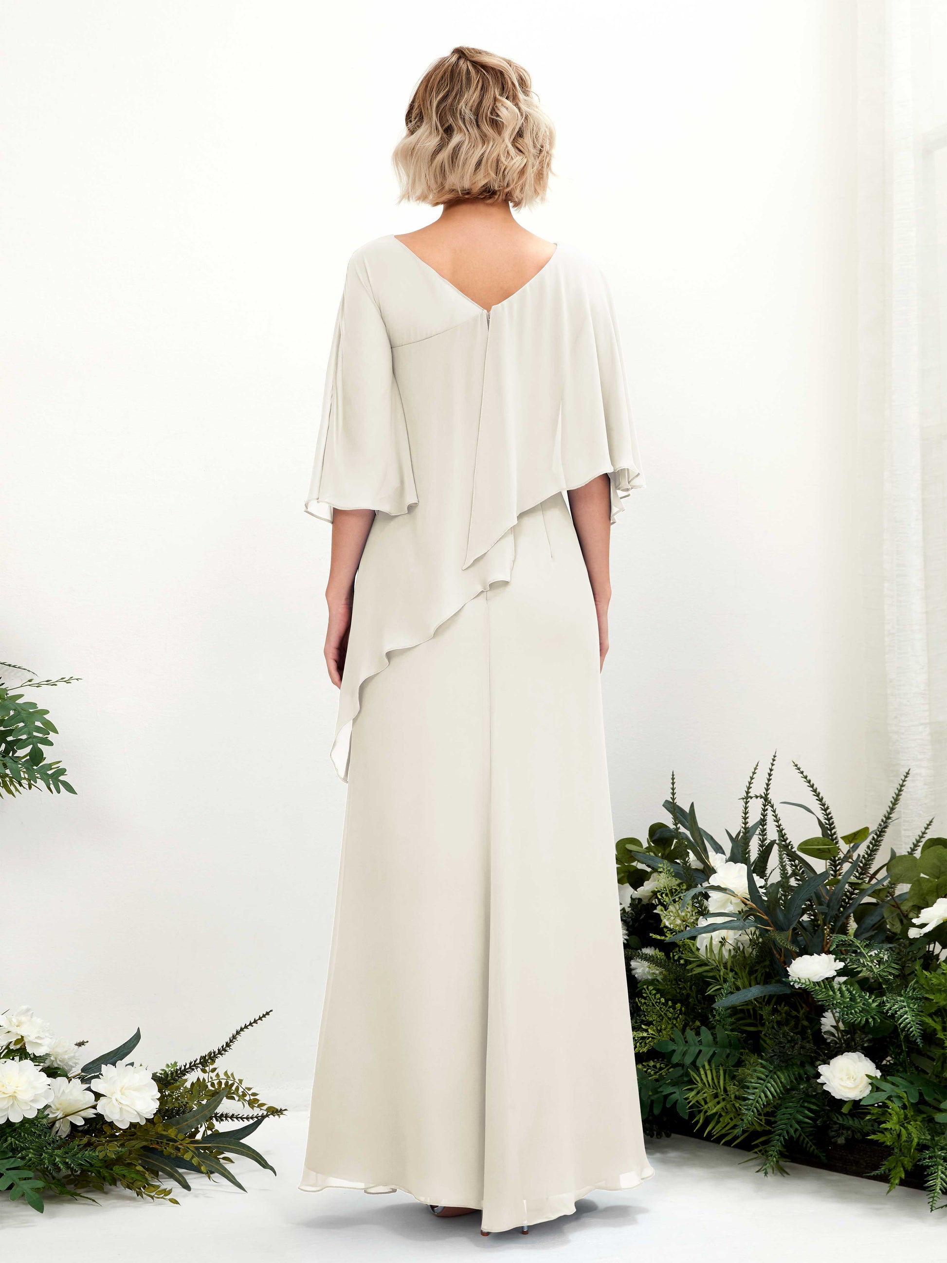 Violaine Ivory Maxi Dress