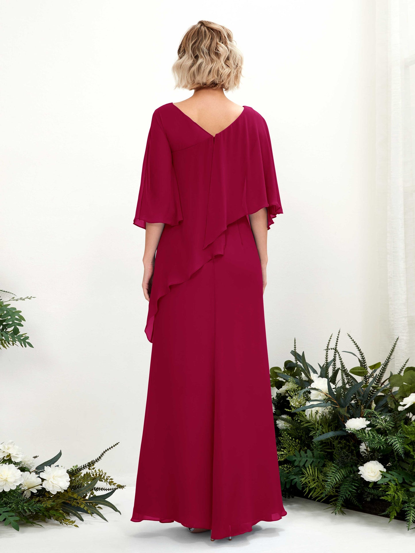 Violaine Jester Red Maxi Dress