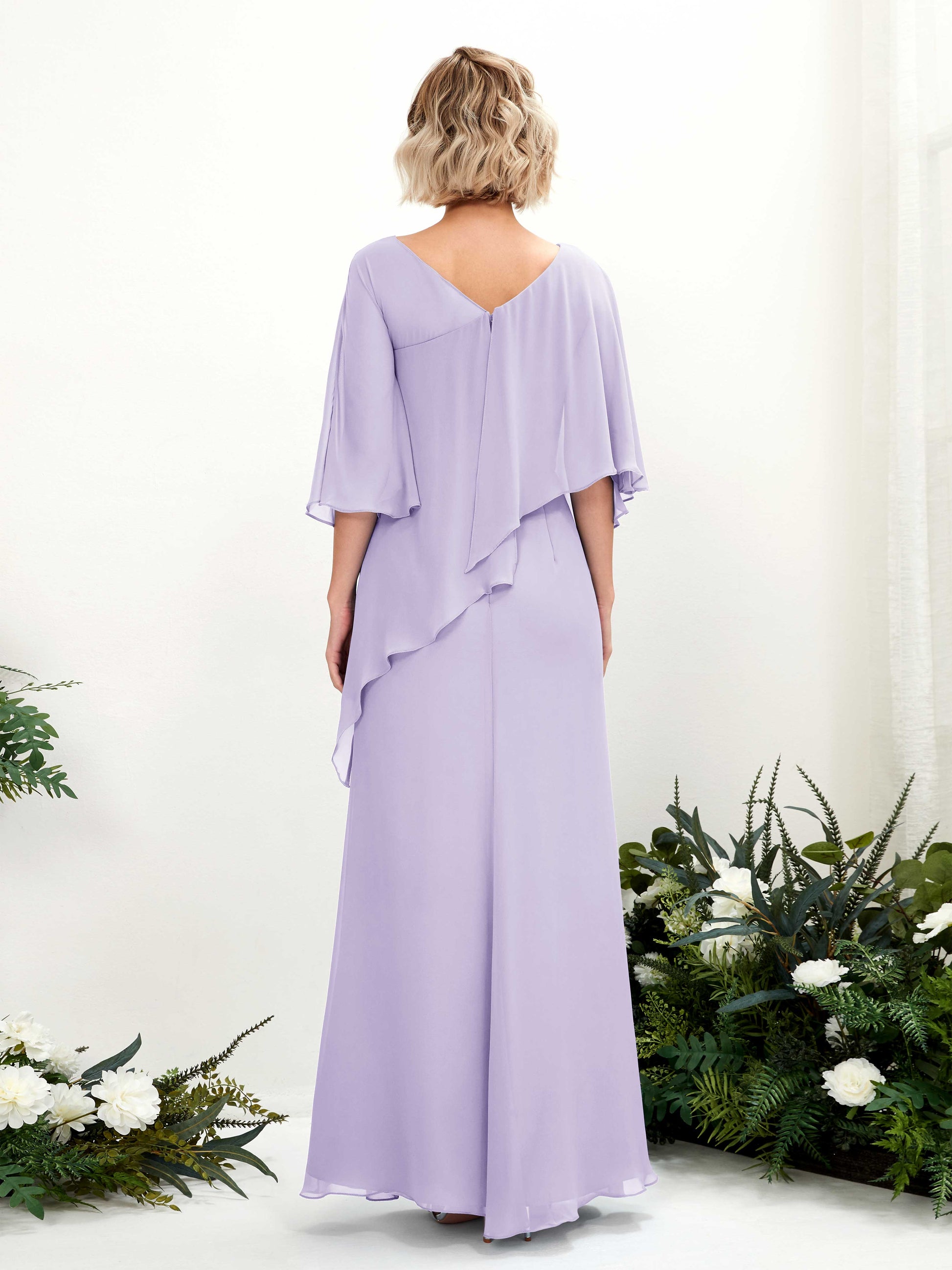 Violaine Lilac Maxi Dress