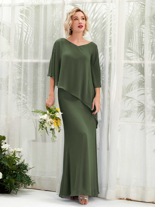 Violaine Martini Olive Maxi Dress