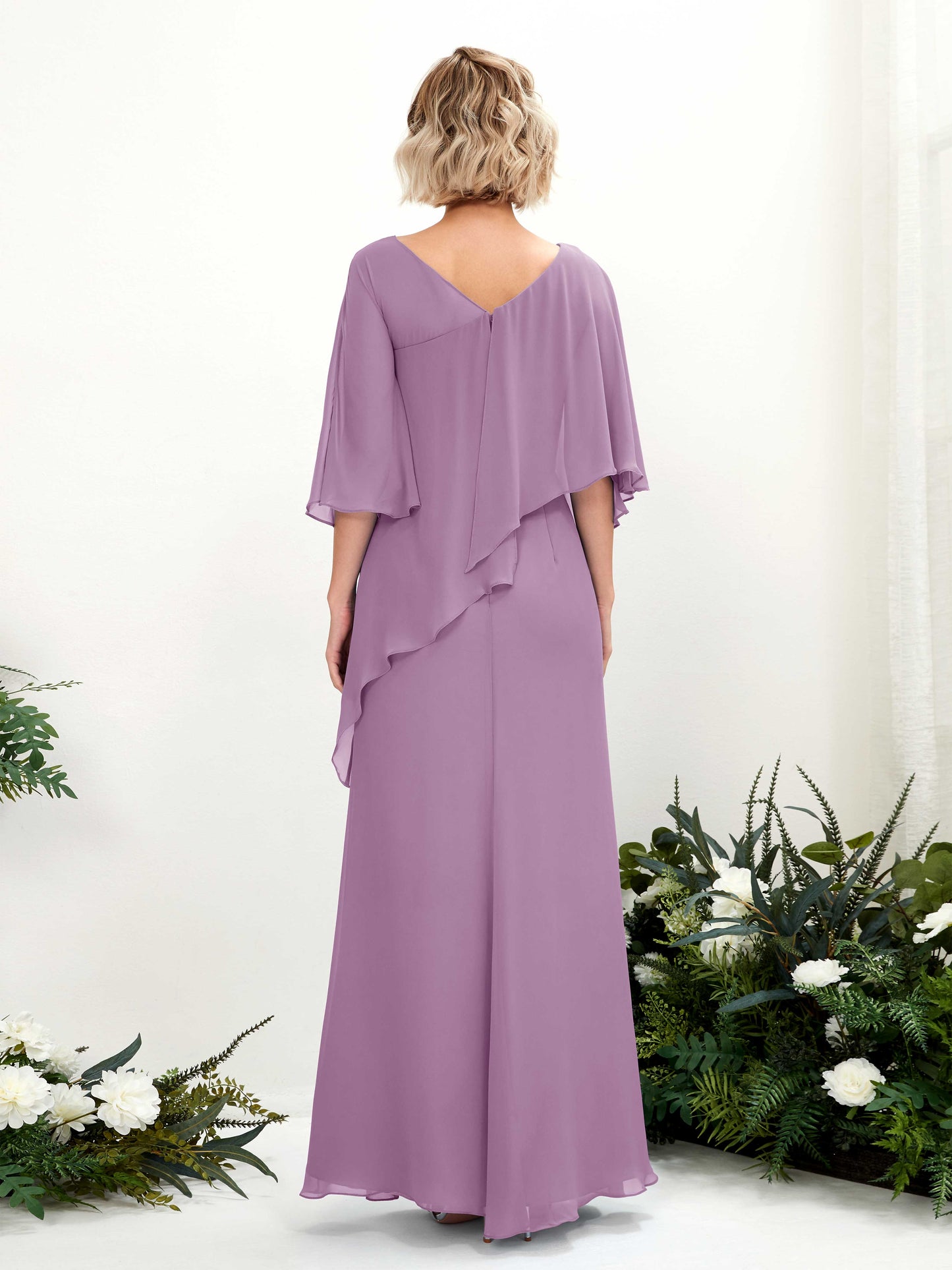 Violaine Orchid Mist Maxi Dress