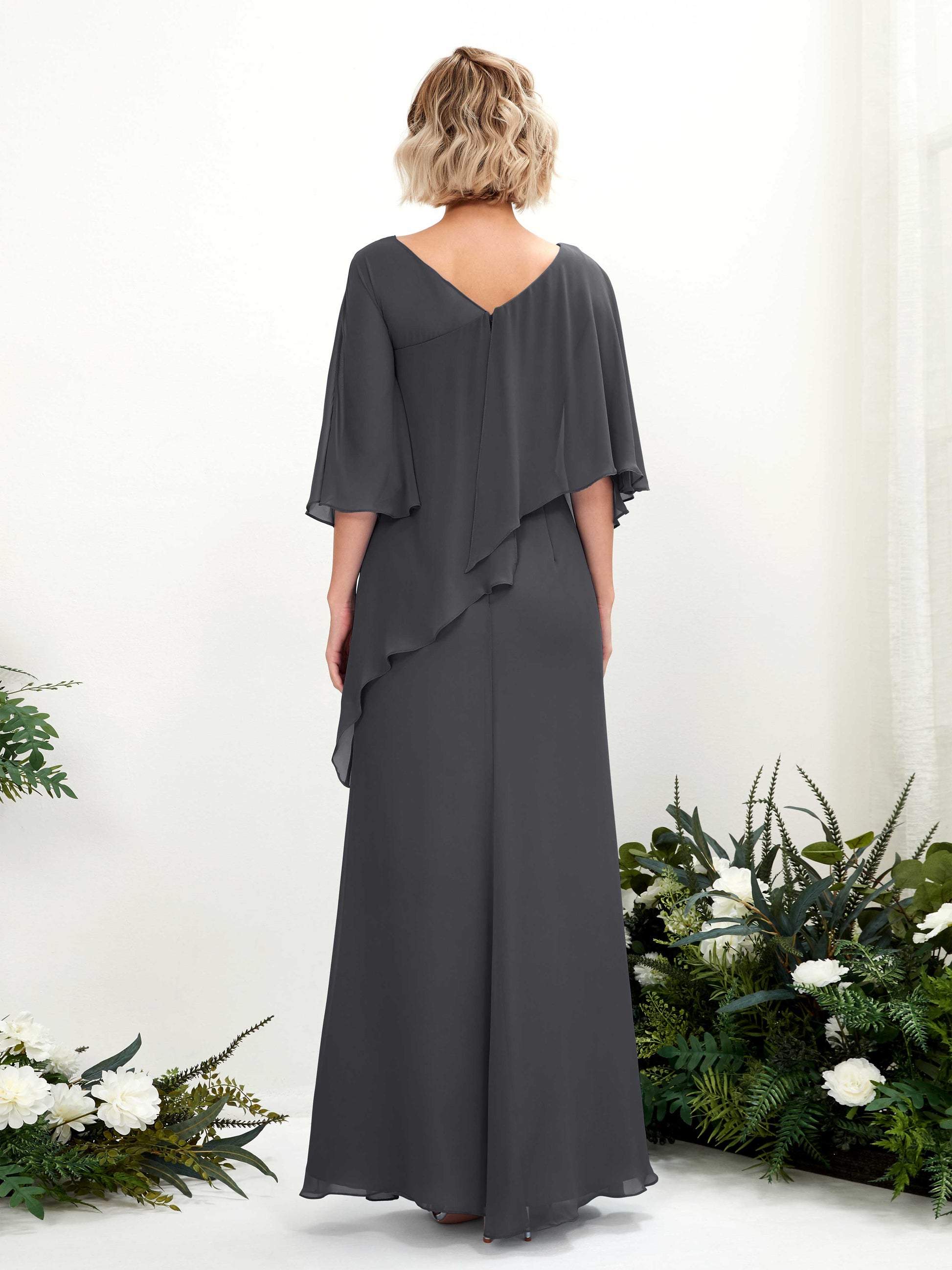 Violaine Pewter Maxi Dress