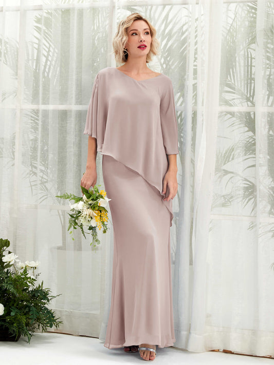 Violaine Taupe Maxi Dress