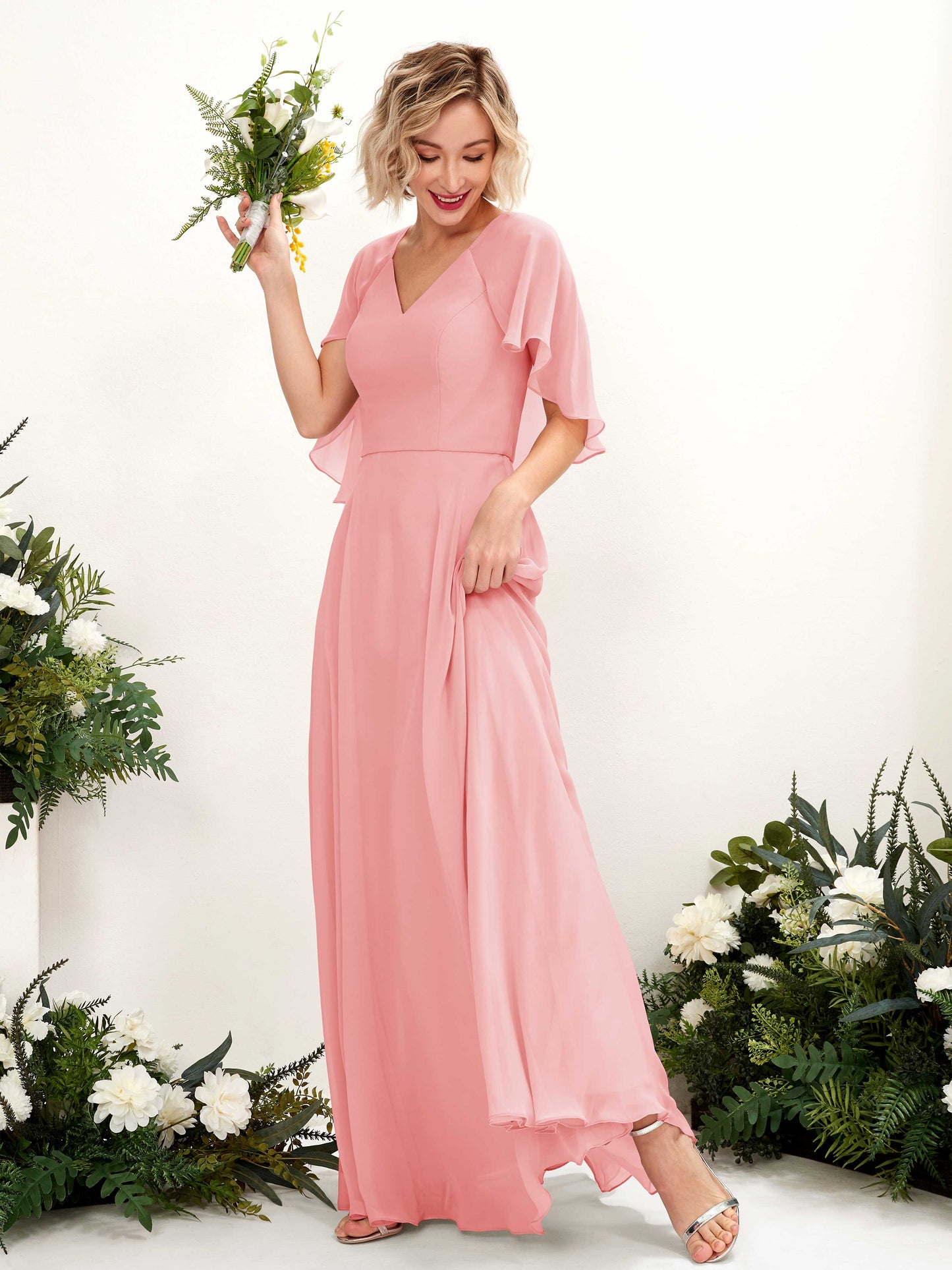 Winnie Ballet Pink Maxi Dress