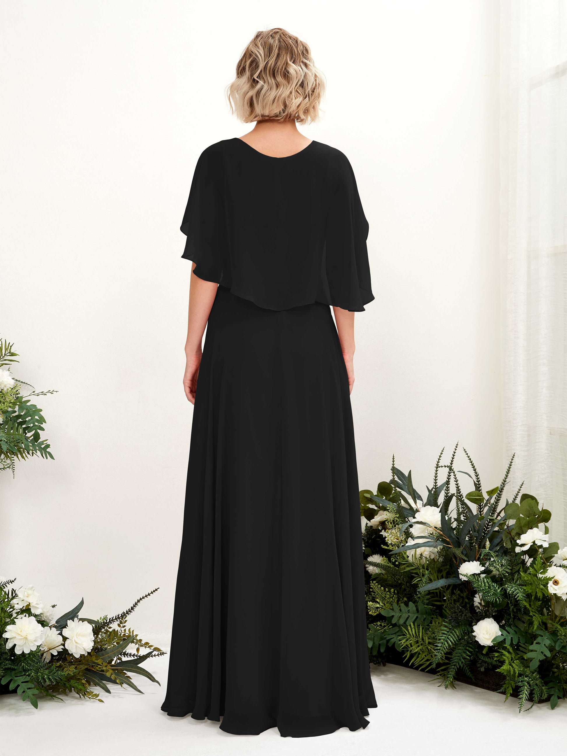 Winnie Black Maxi Dress