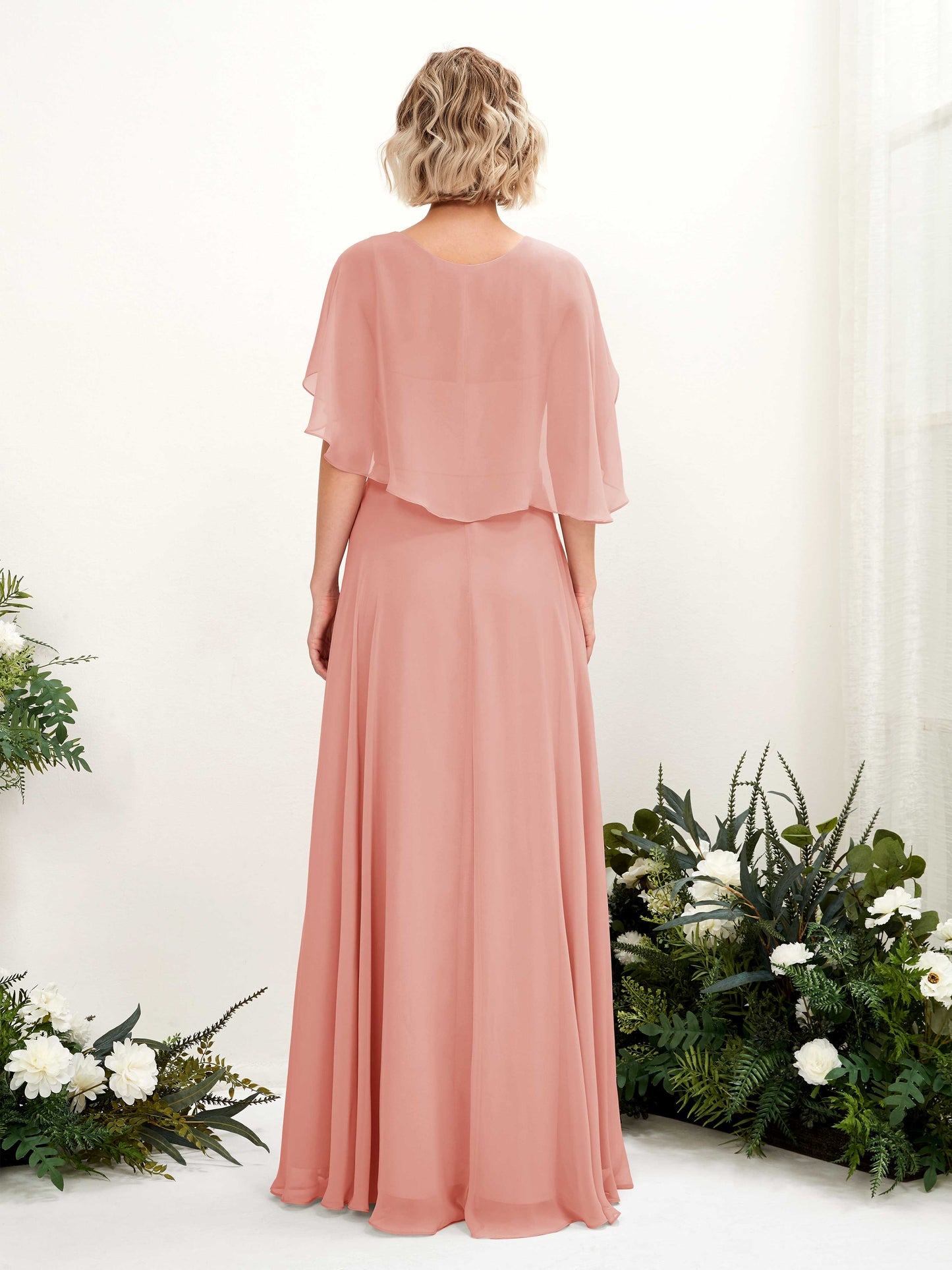 Winnie Champagne Rose Maxi Dress