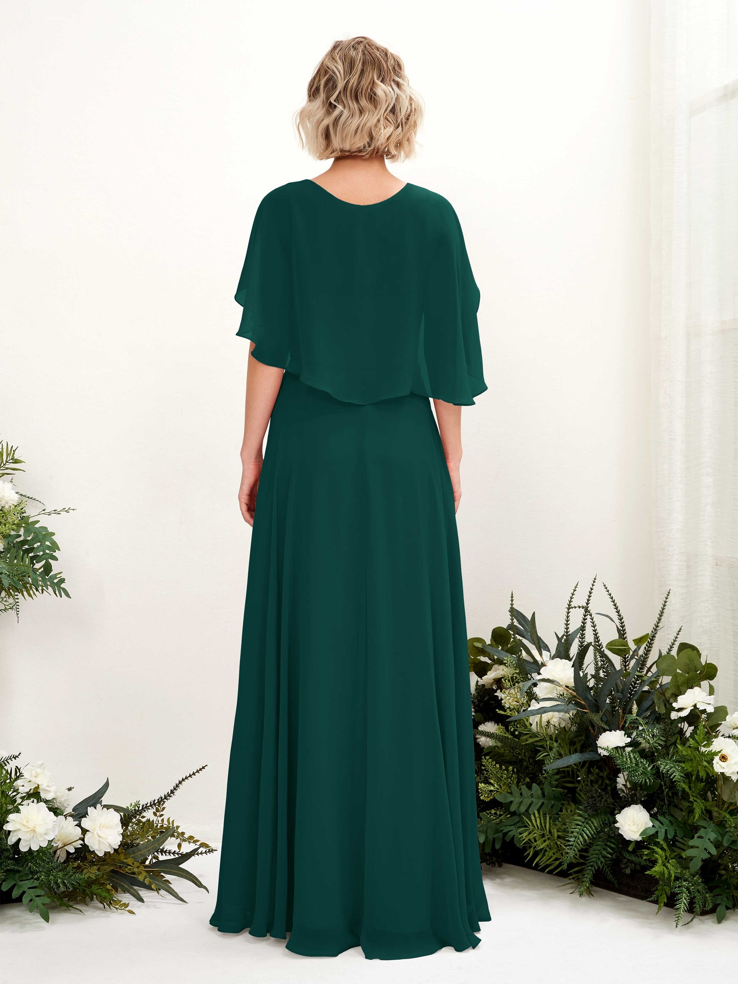 Winnie Dark Emerald Maxi Dress