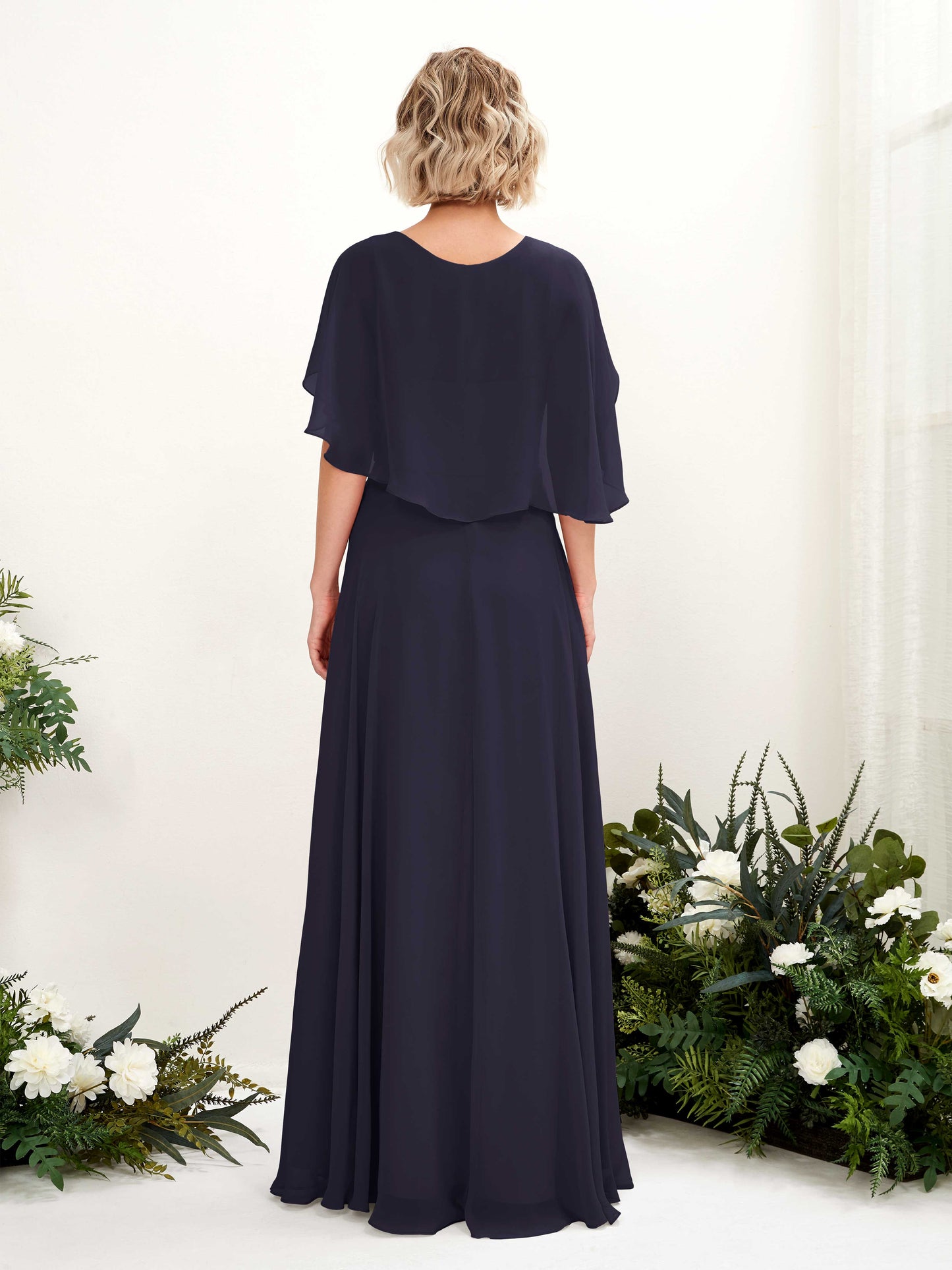 Winnie Dark Navy Maxi Dress