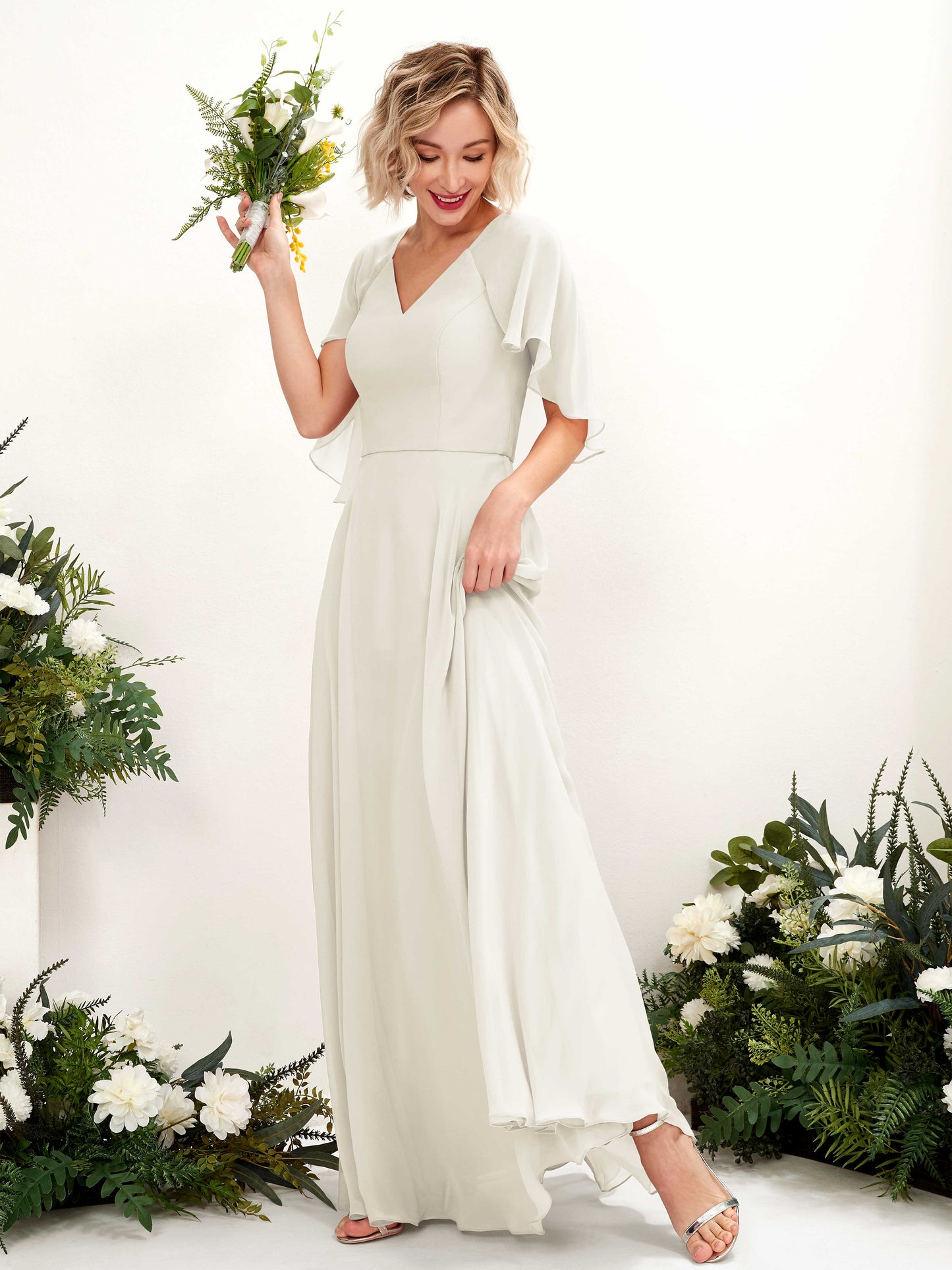 Winnie Ivory Maxi Dress