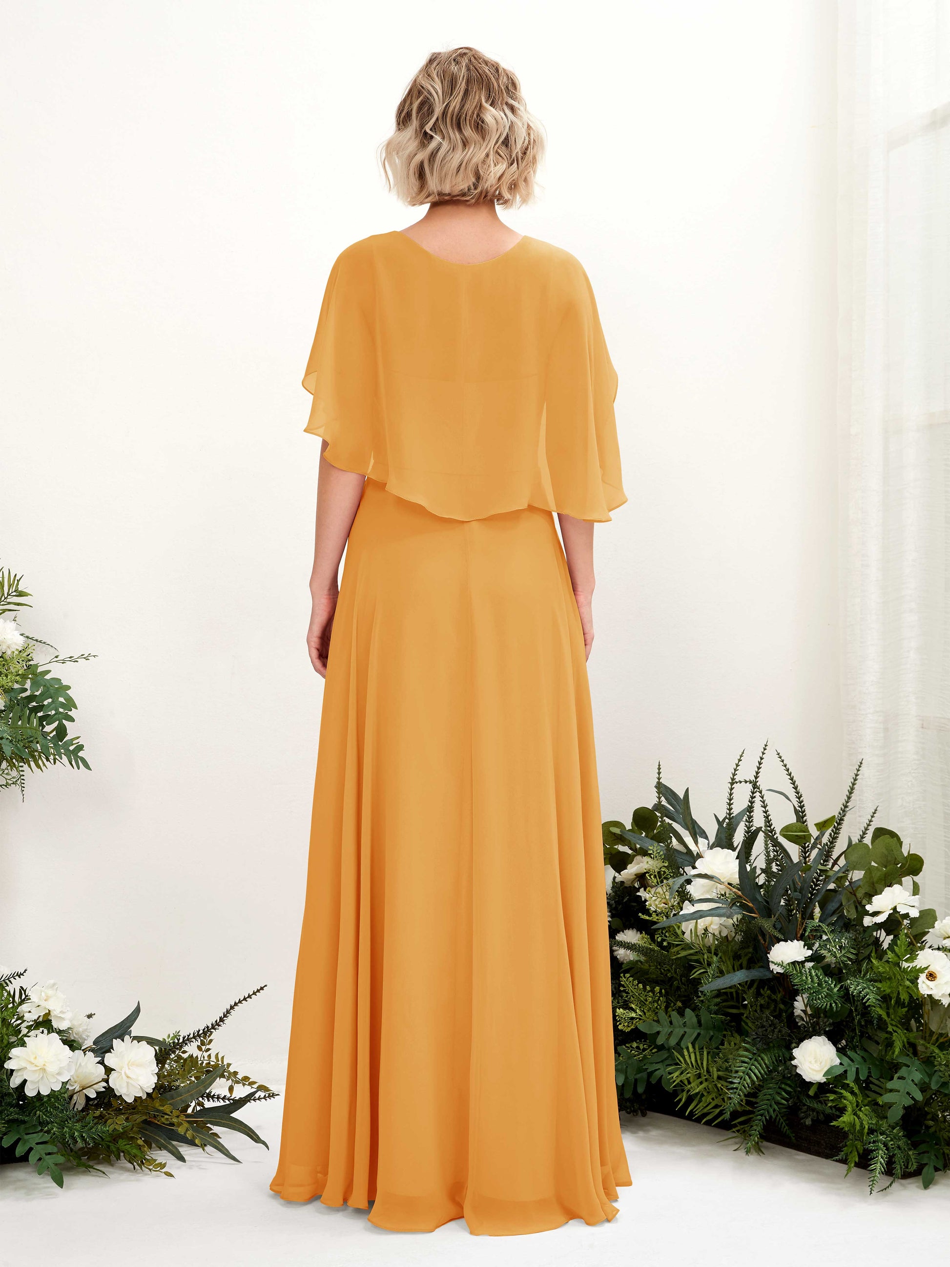 Winnie Mango Maxi Dress