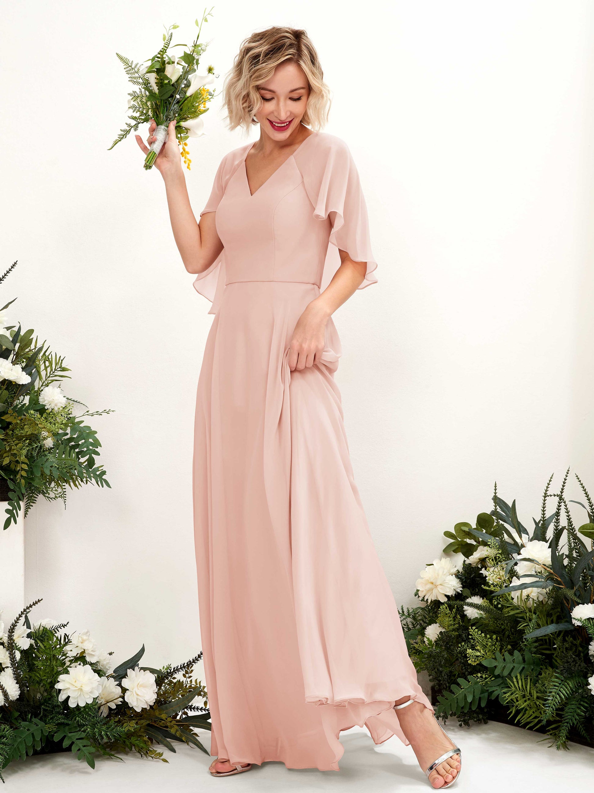 Winnie Pearl Pink Maxi Dress