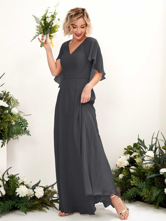 Winnie Pewter Maxi Dress