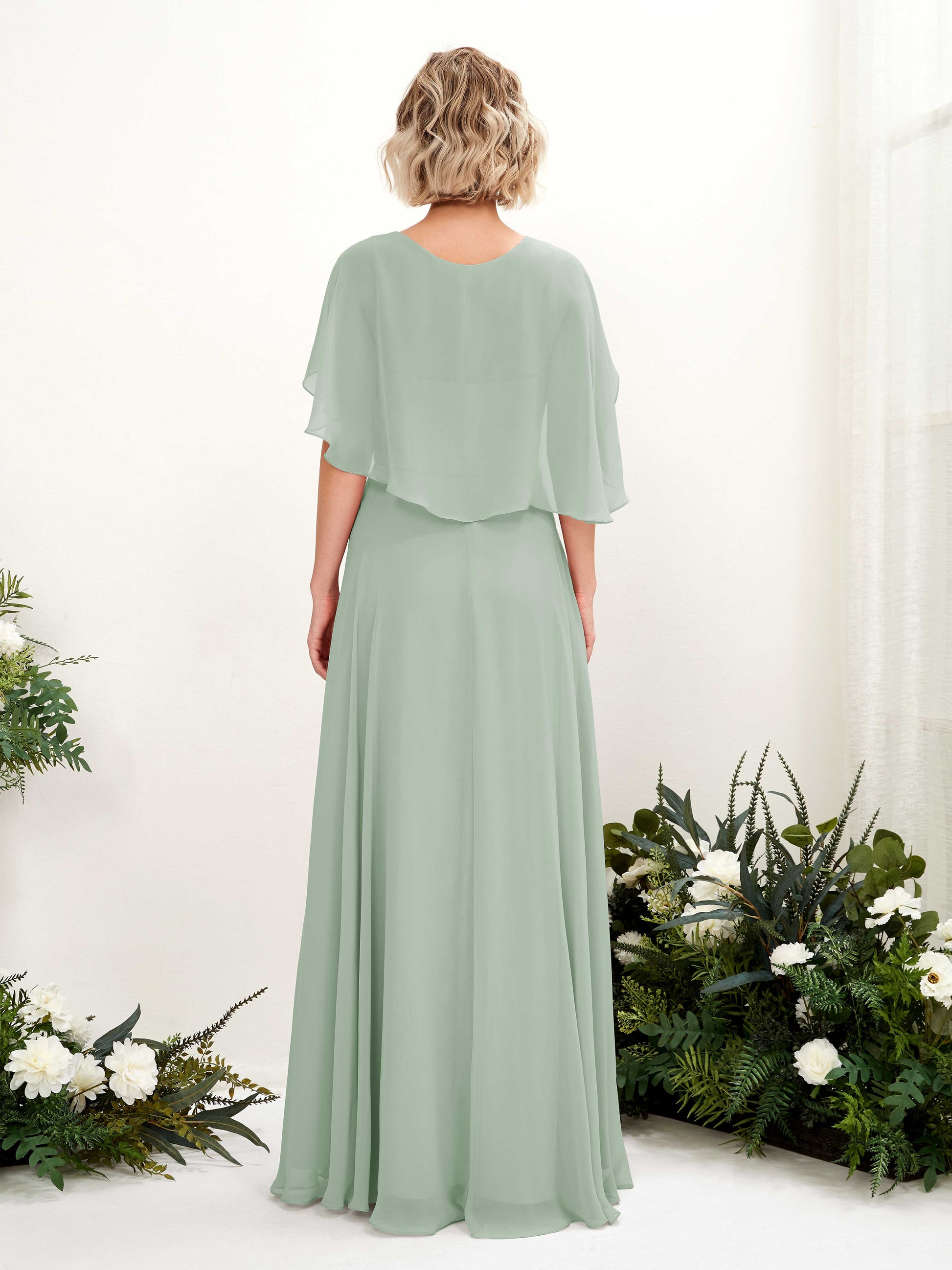 Winnie Sage Green Maxi Dress