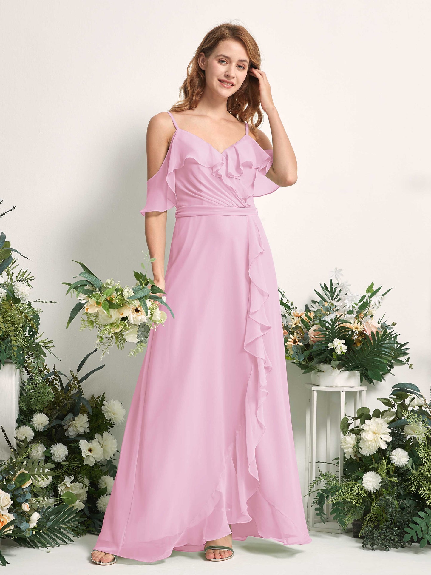 Yvette Candy Pink Sleeveless Maxi Dress