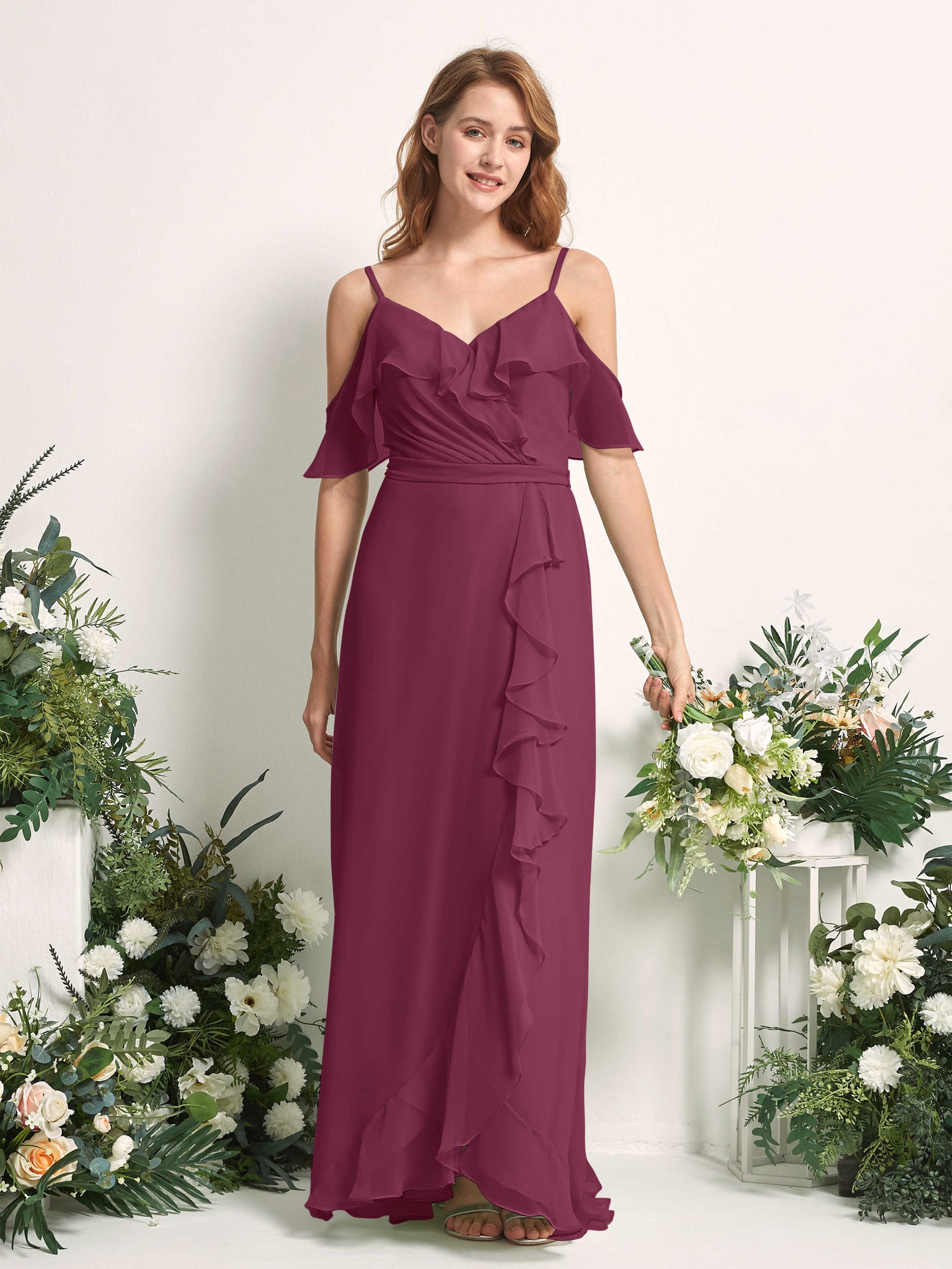 Yvette Chianti Sleeveless Maxi Dress