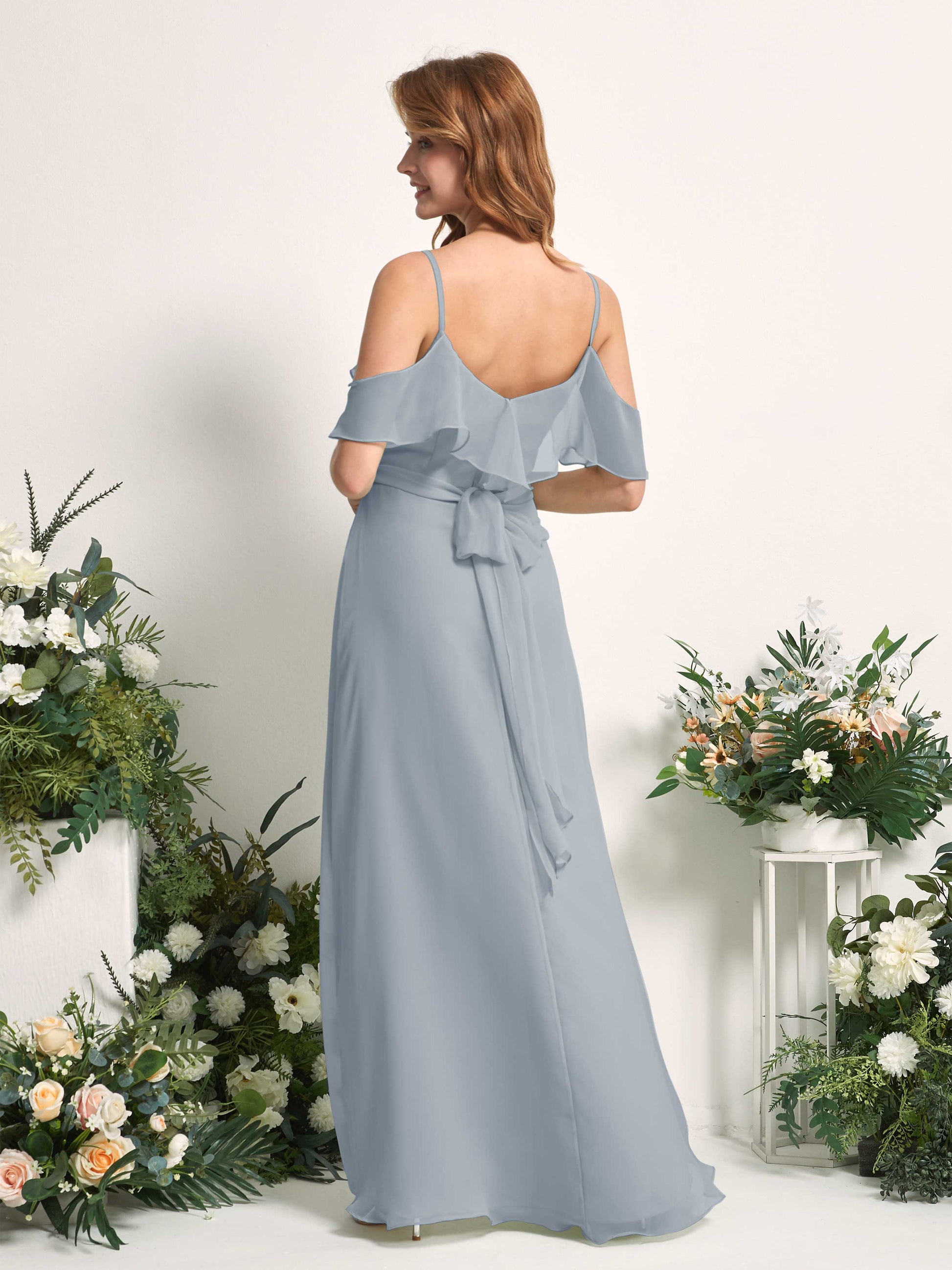 Yvette Dusty Blue-Upgrade Sleeveless Maxi Dress