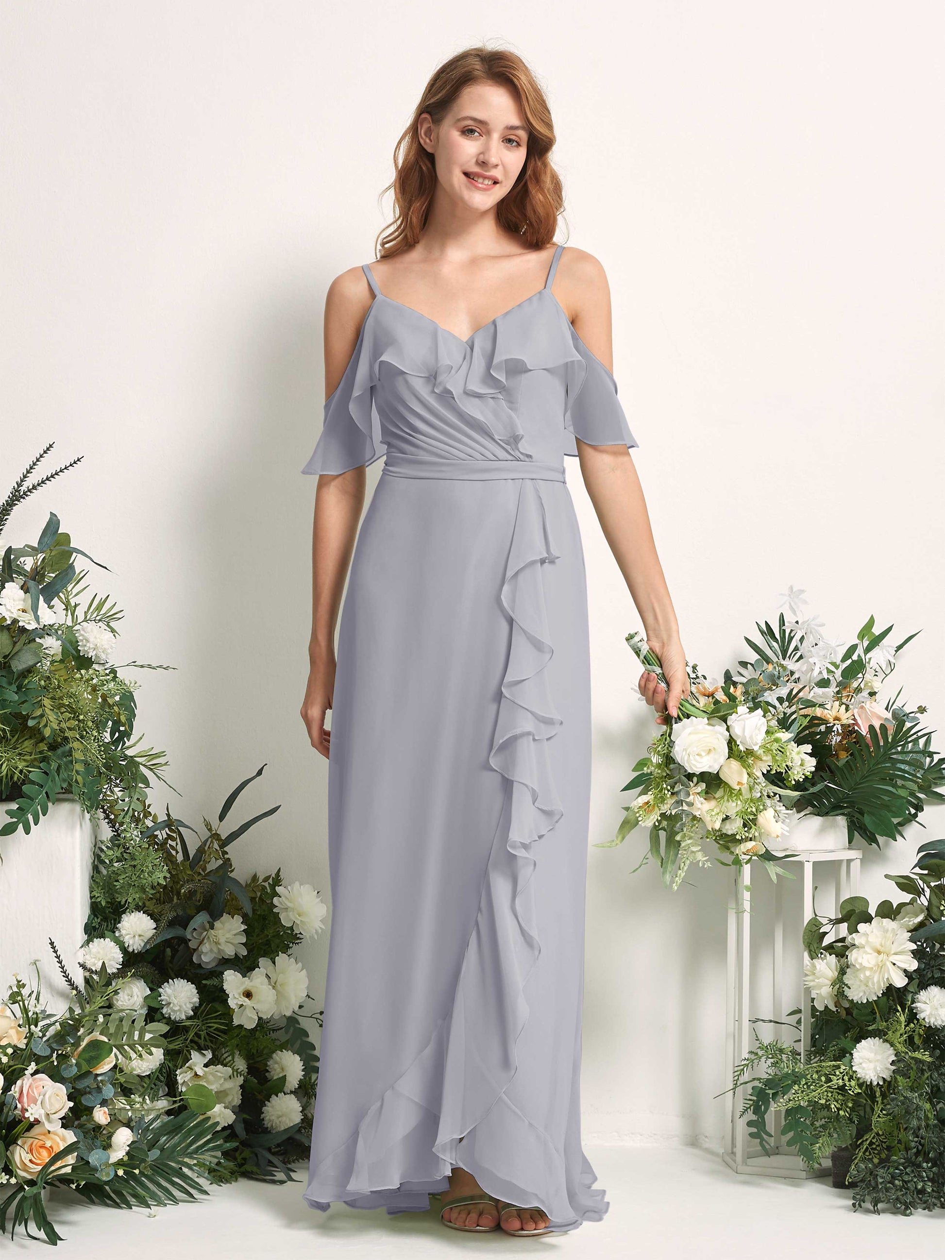 Yvette Dusty Lavender Sleeveless Maxi Dress