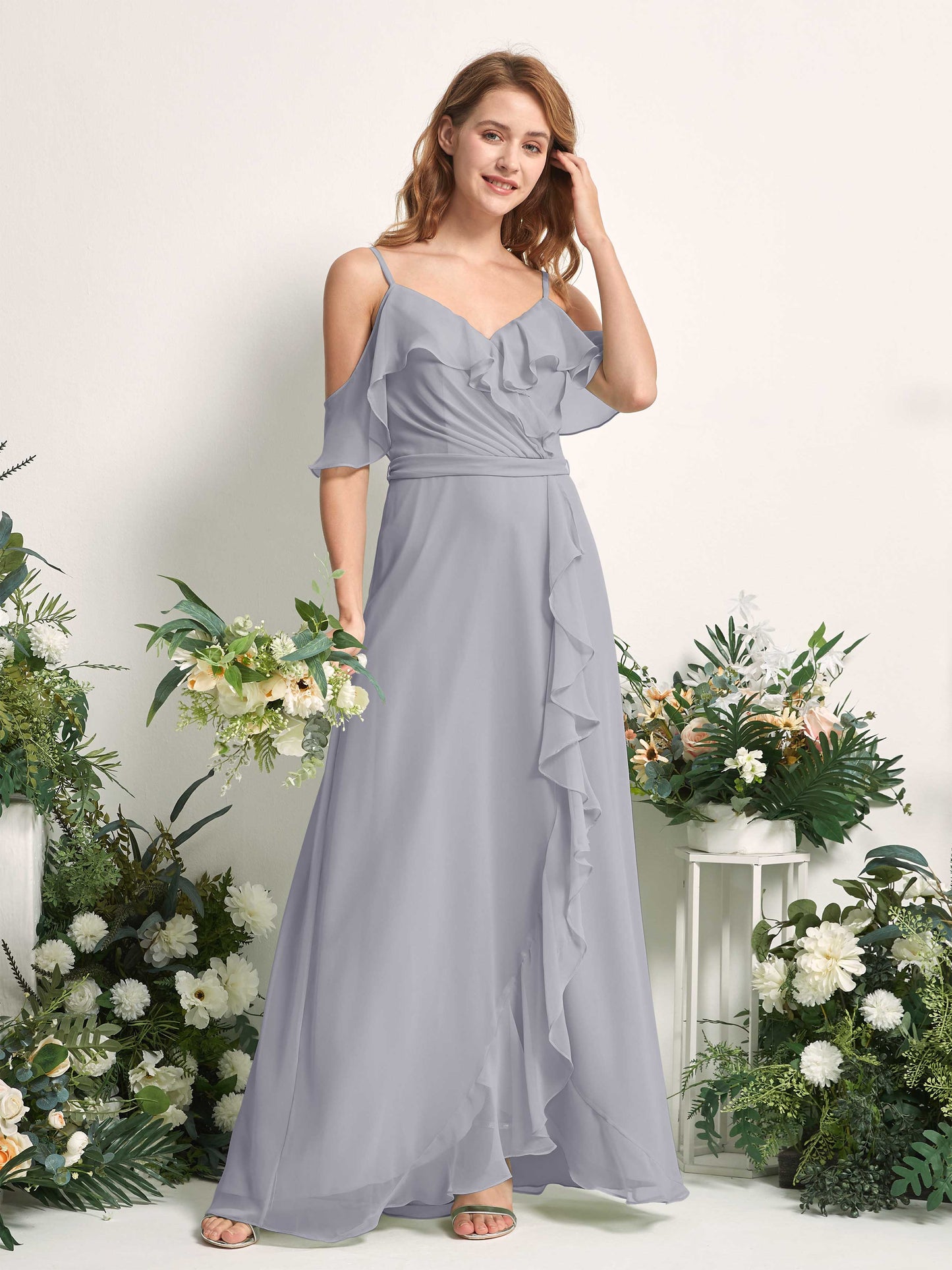 Yvette Dusty Lavender Sleeveless Maxi Dress