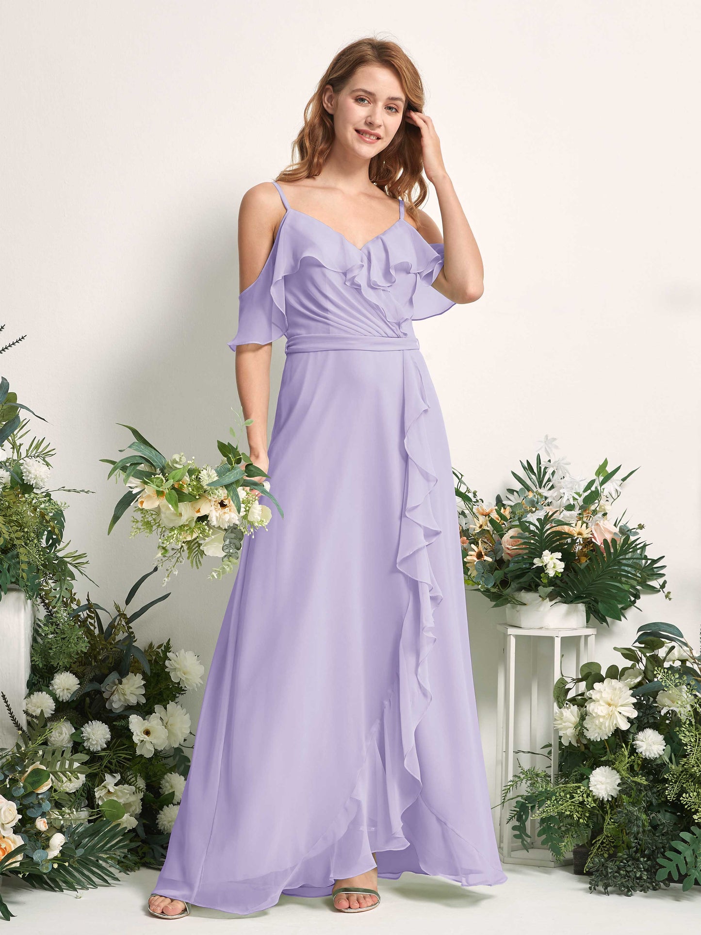 Yvette Lilac Sleeveless Maxi Dress