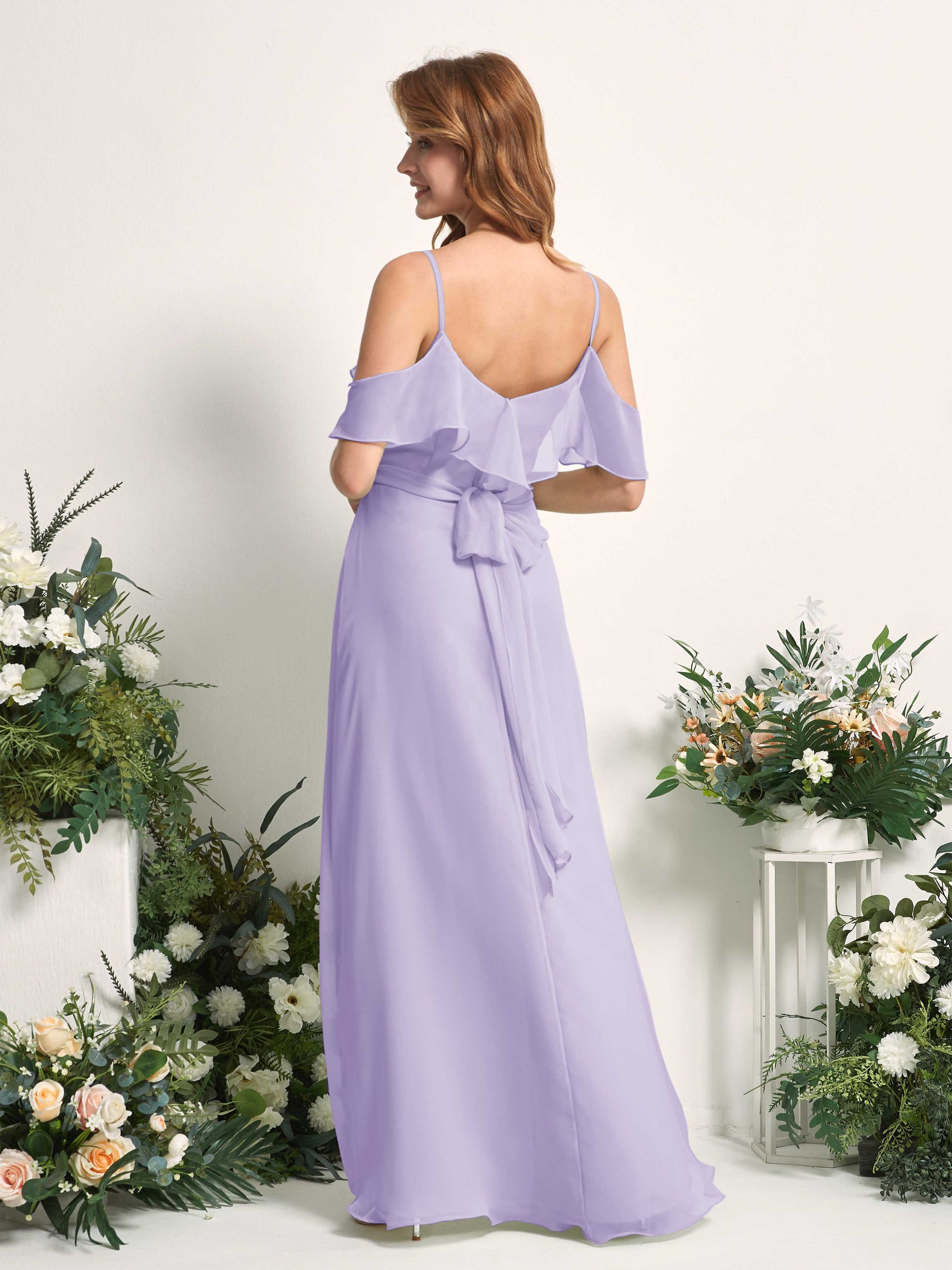 Yvette Lilac Sleeveless Maxi Dress